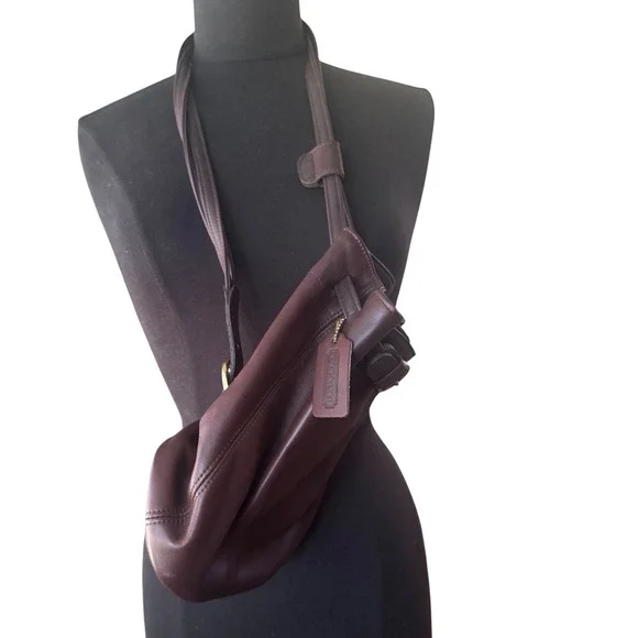 Coach Soho Cornelia Brown Leather Backpack Vintage USA Creed H7H-4162 Brown 1997 - Picture 2 of 10